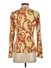 J. McLaughlin Paisley Gold Cardigan Size XS - photo 2