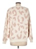Ekouaer 100% Polyester Animal Print Ivory Pullover Sweater Size M - photo 2