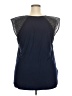 Preview Collection Blue Sleeveless Blouse Size 20 - photo 2