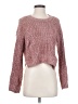 Candie's 100% Polyester Tweed Pink Pullover Sweater Size XS - photo 1