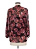 Lovestitch 100% Polyester Burgundy Long Sleeve Blouse Size M - photo 2