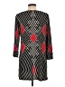 Alfani Argyle Black Casual Dress Size L - photo 2