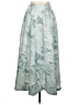 Koret 100% Polyester Floral Green Formal Skirt Size 10 (petite) - photo 1