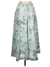 Koret 100% Polyester Floral Green Formal Skirt Size 10 (petite) - photo 2