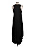 Gap Solid Black Casual Dress Size L - photo 2