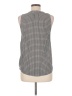 Kenar 100% Rayon Gray Sleeveless Blouse Size M - photo 2