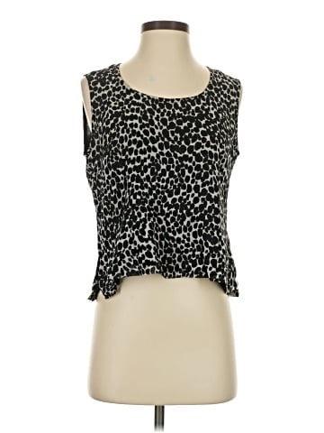 MANYUS Sleeveless Silk Top (view 1)