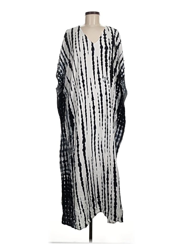 Pre-owned Unbranded Casual Dress In Silver