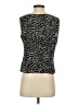 MANYUS 100% Silk Black Sleeveless Silk Top Size S - photo 2