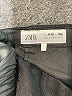 Zara Solid Black Active Skirt Size 11 - 12 - photo 3