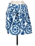 Unbranded 100% Polyester Paisley Blue Casual Skirt Size S - photo 1