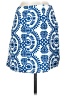 Unbranded 100% Polyester Paisley Blue Casual Skirt Size S - photo 2