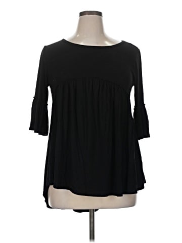 Cool Melon 3/4 Sleeve Blouse (view 1)