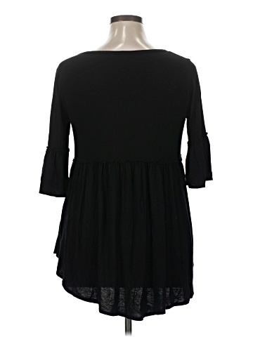 Cool Melon 3/4 Sleeve Blouse (view 2)
