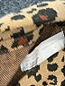 14th & Union Animal Print Brown Short Sleeve Turtleneck Size L - photo 9