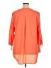 Monroe and Main 100% Polyester Orange button down Size 1X - photo 2