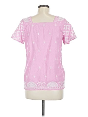 Forever That Girl for Anthropologie Short Sleeve Blouse (view 2)