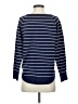 Pink Clover Stripes Blue Pullover Sweater Size M - photo 2