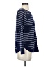 Pink Clover Stripes Blue Pullover Sweater Size M - photo 4