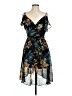 By & By 100% Polyester Tropical Black Cocktail Dress Size 13 - photo 1