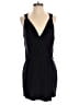 White House Black Market Solid Black Romper Size 4 - photo 1
