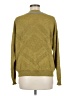 Micaela Greg 100% Wool Green Cardigan Size M - photo 2
