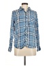 Rails Plaid Blue Long Sleeve Button-Down Shirt Size M - photo 1