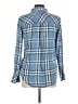 Rails Plaid Blue Long Sleeve Button-Down Shirt Size M - photo 2