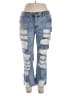 Hot Kiss Hearts Blue Jeans Size 14 - photo 1