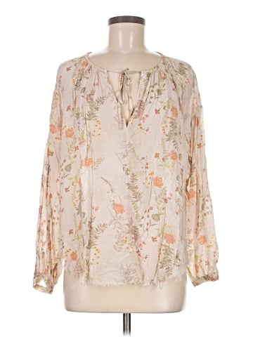 Olivaceous Long Sleeve Blouse (view 1)