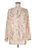 Olivaceous 100% Rayon Ivory Long Sleeve Blouse Size M - photo 1