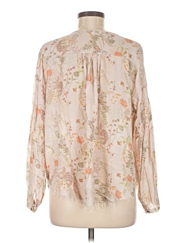 Olivaceous Long Sleeve Blouse (view 2)
