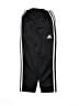 Adidas 100% Polyester Solid Black Track Pants Size 4T - photo 1