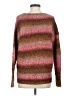 American Eagle Outfitters Animal Print Pink Pullover Sweater Size S - photo 2