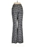 Etcetera Print Black Dress Pants Size 6 - photo 2