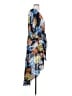 Unbranded 100% Polyester Blue Kimono Size M (estimated) - photo 4