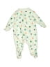 Carter's 100% Cotton Print Green Long Sleeve Onesie 0-3 MO / 3 MO - photo 2