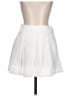 Forever 21 100% Polyester Solid White Formal Skirt Size L - photo 1