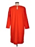 Merona Solid Orange Casual Dress Size L - photo 2