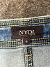 NYDJ Hearts Blue Jeans Size 6 - photo 7
