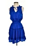 Assorted Brands 100% Polyester Blue Casual Dress Size S - photo 1