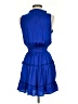 Assorted Brands 100% Polyester Blue Casual Dress Size S - photo 2
