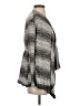 Absolutely Famous 100% Spandex Gray Cardigan Size S - photo 4