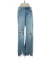 Assorted Brands 100% Cotton Hearts Blue Jeans Size 27 waist - photo 1