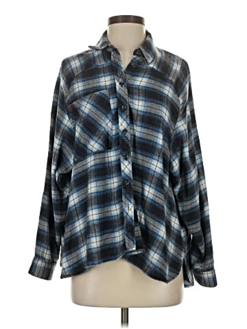 BDG Long Sleeve Button-Down Shirt (view 1)