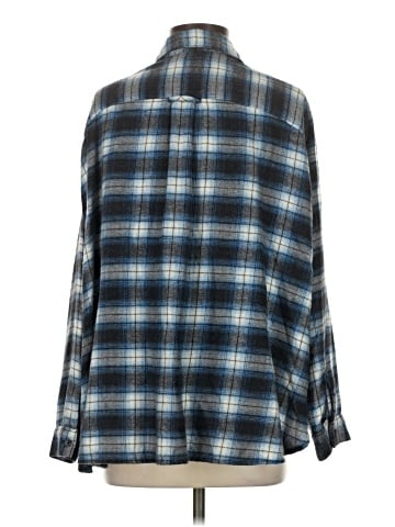 BDG Long Sleeve Button-Down Shirt (view 2)
