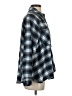 BDG Plaid Blue Long Sleeve Button-Down Shirt Size XS - photo 4
