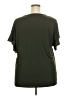 Suzanne Grae 100% Polyester Green Short Sleeve T-Shirt Size 2X - photo 2