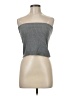 Love University Gray Sleeveless Top Size M - photo 1