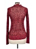 Lucca Couture Tweed Red Turtleneck Sweater Size L (estimated) - photo 2